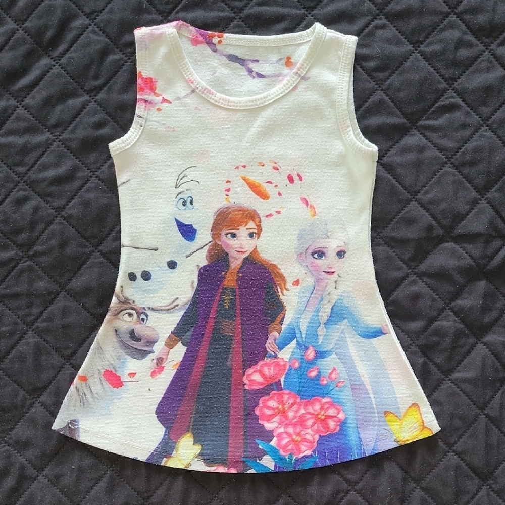 3/20$ Girl Disney Frozen Dress - 4 Years